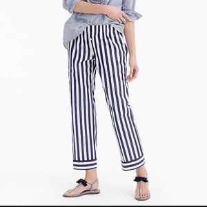 J Crew Collection striped pants